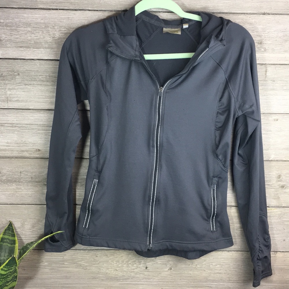 ATHLETA • Black Half mile hoodie XS